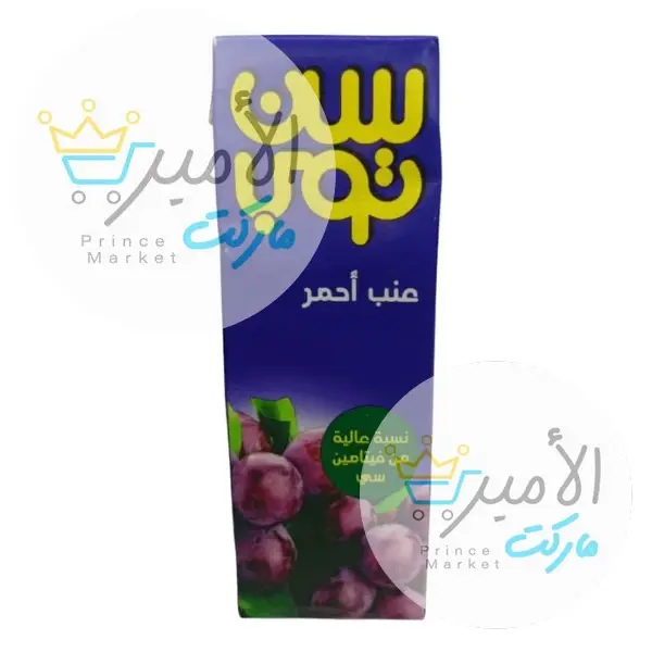 عصير سن توب عنب سعودي 200 مل