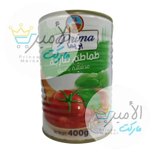 معجون طماطم بالحبق بريما 400 جم