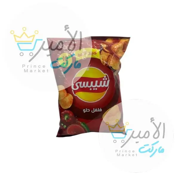 شبس بنكهة الفلفل حلو شيبسي جامبو 86 - 96 جم