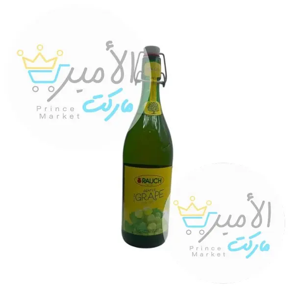 عصير عنب اخضر زجاج راوخ 1 لتر