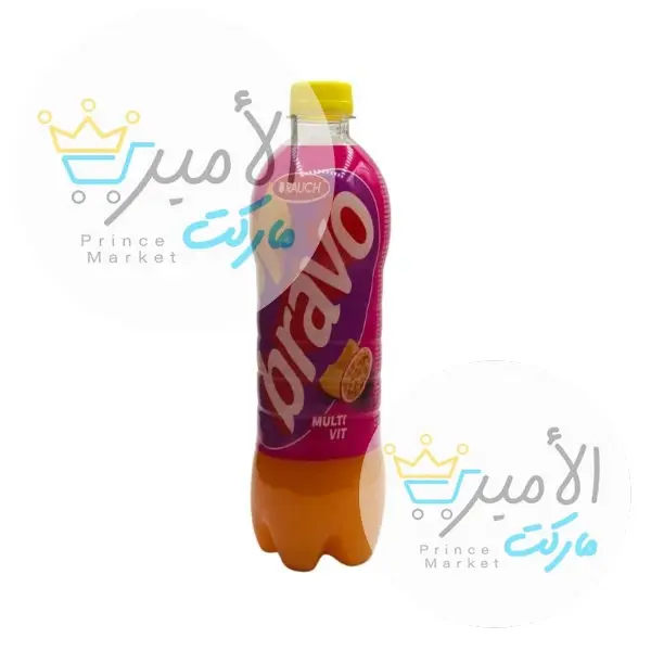 عصير بالفواكه برافو 500 مل