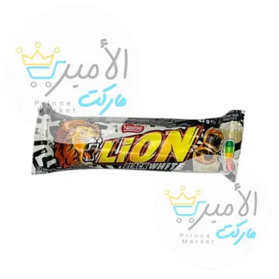 شوكولاتة الاسد بلاك اند وايت 42جم