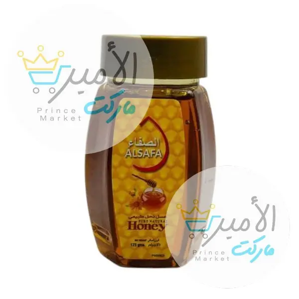 عسل نحل طبيعي الصفاء 125 جم