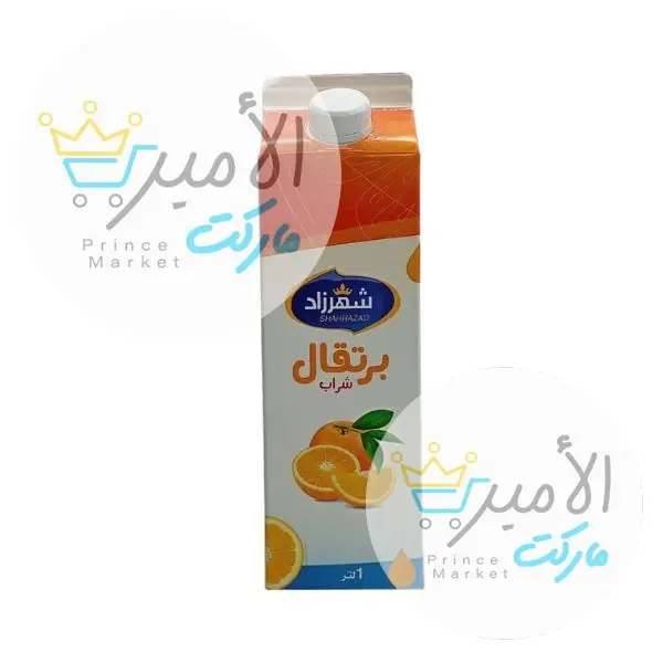 عصير برتقال شهرزاد 1 لتر