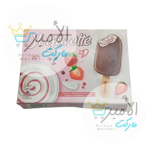 ايس كريم فيريرو ياغورت اوروبي عود 200 مل * 4 طرف
