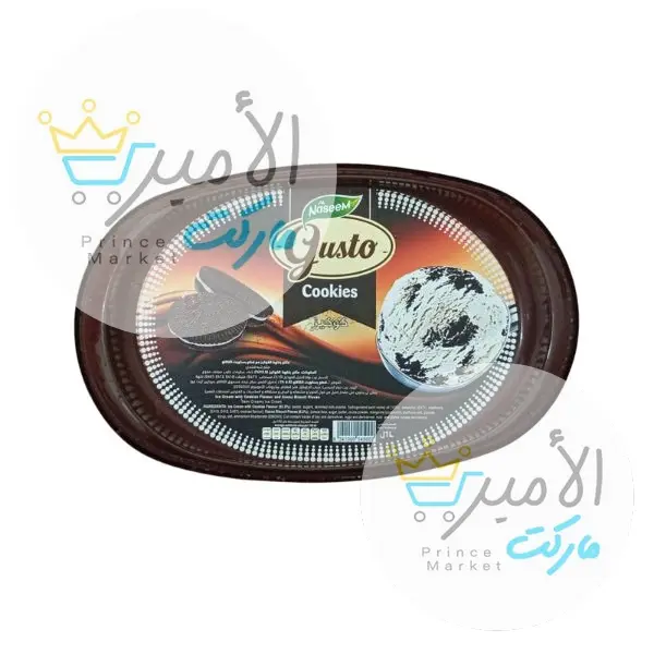 ايس كريم قوستو النسيم عائلي كوكيز 1 لتر