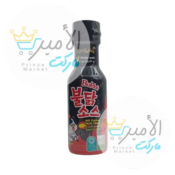 صوص اندومي كوري سام يانج حار اسود 200 مل