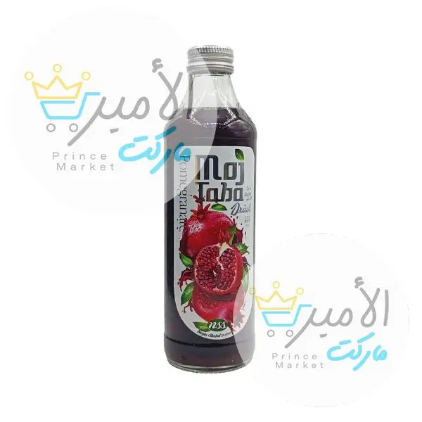 عصير رمان زجاج مجتبى 330 مل