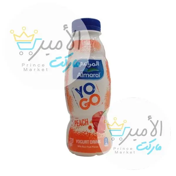 شراب زبادي المراعي خوخ 220 مل