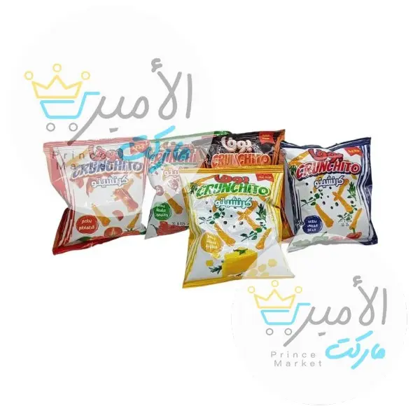 شبسي بوفا صغير نكهات مشكلة 10جم