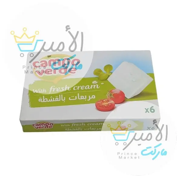 جبنة مكعبات بالقشطة كامبو *6 - 84 جم