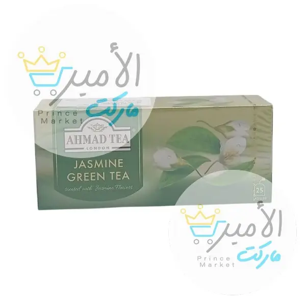 شاي اكياس بالياسمين الاخضر شاي احمد * 25