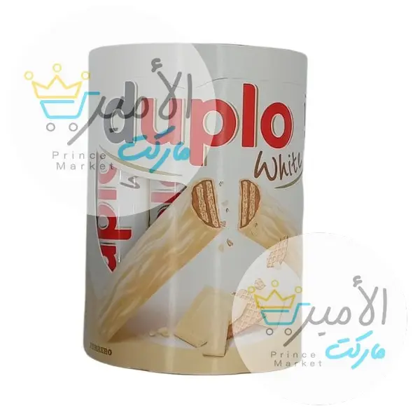 اصابع ويفر مغطاة بالشوكولاتة البيضاء دوبلو * 10  18.2 جم