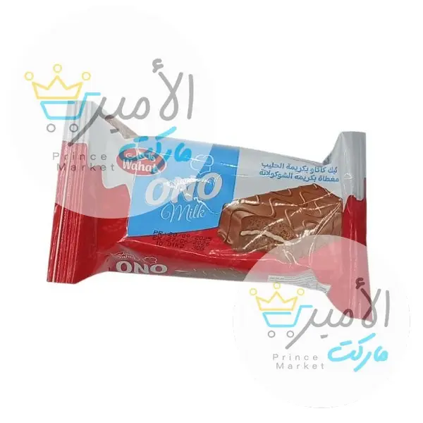كيكة بكريمة الحليب مغطاة بكريمة الشوكولاتة 30 جم
