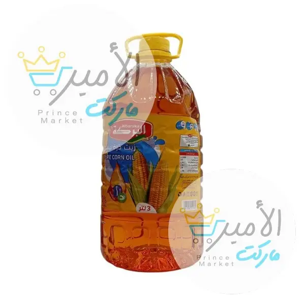 زيت ذرة البركة 3لتر