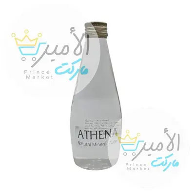مياه معدنية اثينا زجاج 300 مل