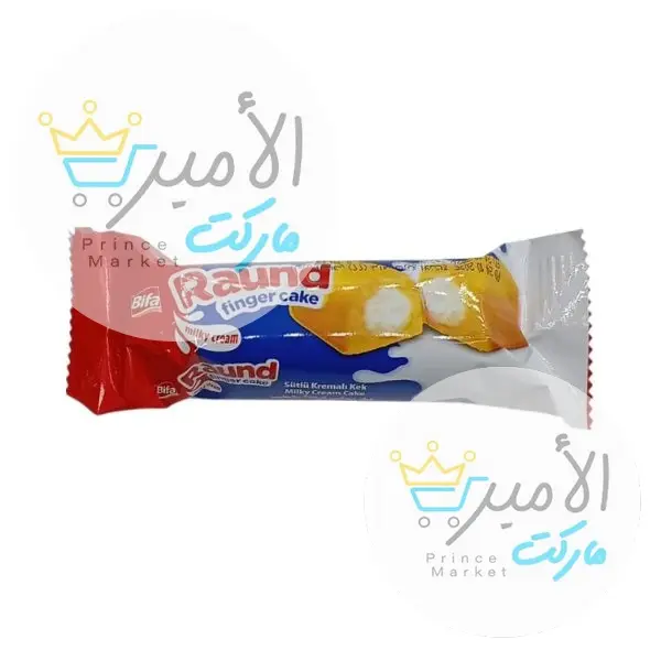 كيكة محشو بكريمة الحليب 22 جم