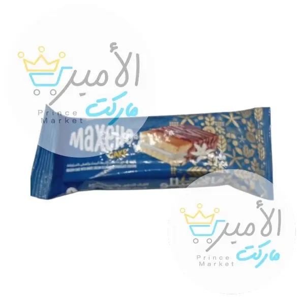 كيكة مغلفة بكريمة الشوكولاتة البيضاء ماكسيلو 30 جم