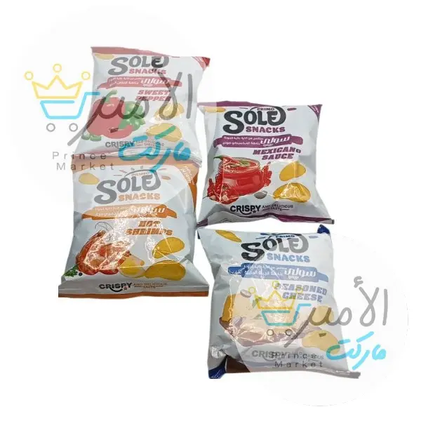 سناكس الذرة سولي نكهات