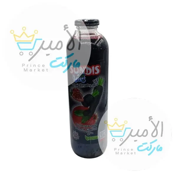 عصير رمان و جزر اسود سانديس 800 مل