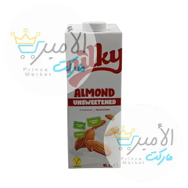 حليب اللوز غير المحلى ميلكي 1 لتر