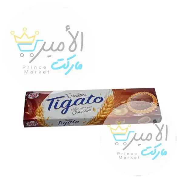 بسكويت بكريمة بطعم الشوكولاتة نبقانو 125 جم