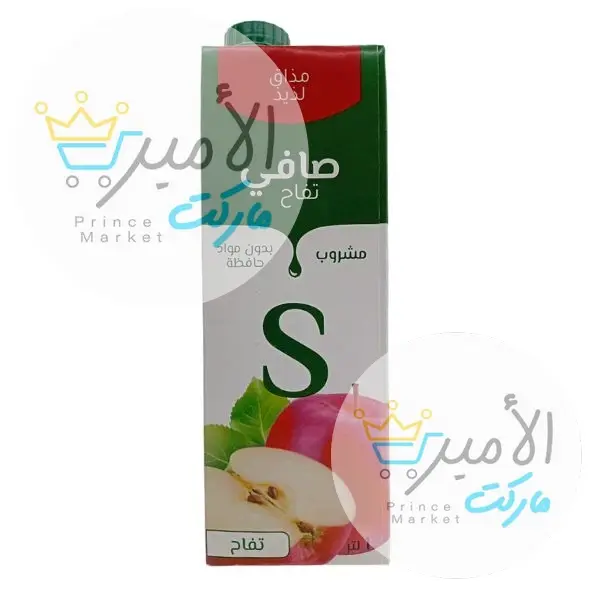 عصير صافي تفاح 1 لتر