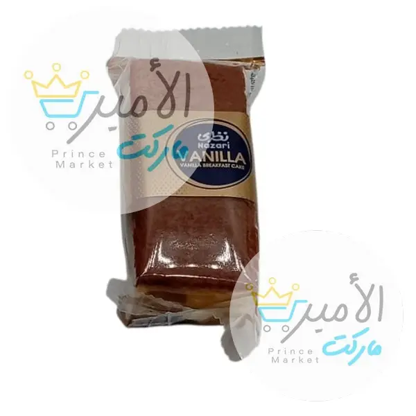 كيكة اسفنجية بنكهة الفنيلية نظري 40 جم