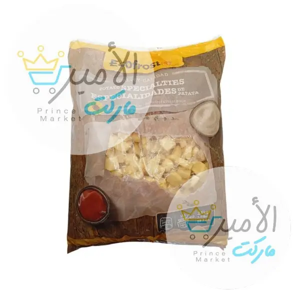 بطاطس مكعبات 20*20 ايكوفروست 2.5 كيلو