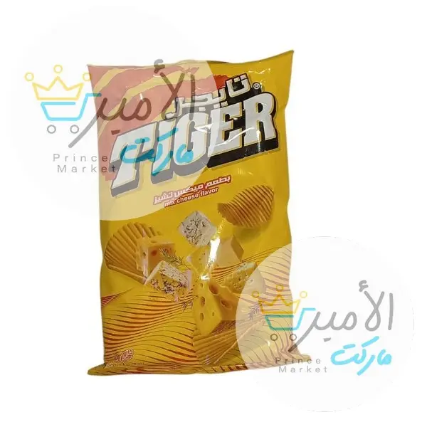 شبسي تايجر كرسبي طعم اجبنة ميكس 105 جم
