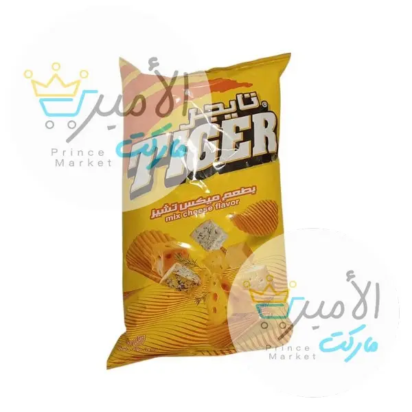 شبسي تايجر سوبر حامبو ميكس تشيز 160 جم