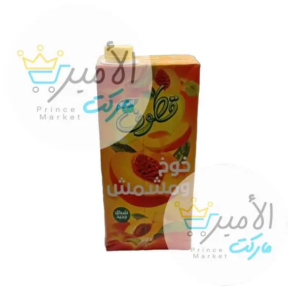 عصير خوخ و مشمش النسيم قطوف 1 لتر