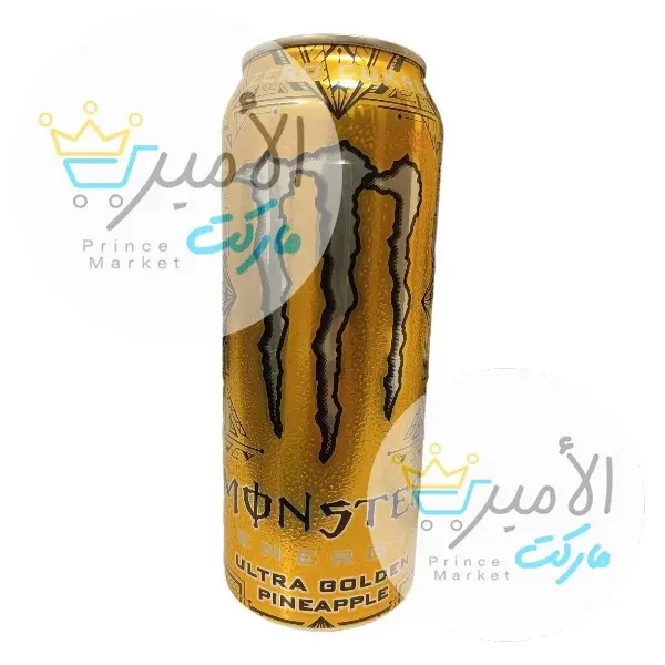 مشروب طاقة مونستر انرجي اصفر اناناس 500 مل