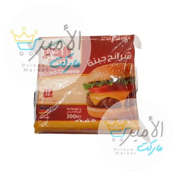 جبنة شرائح الدار 12 قطعة 200 جم