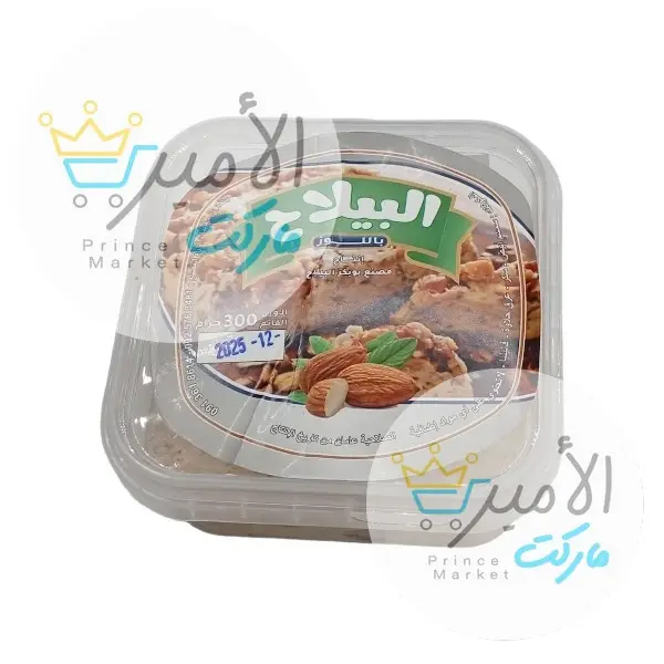 حلاوة طحينية البيلاح لوز 300جم