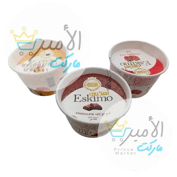 ايس كريم كوب اسكيمو نكهات بووذن 80 مل