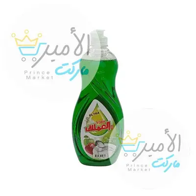 سائل اواني شفاف برائحة تفاح العملاق 750مل