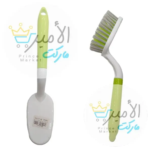 فرشة حكاكة يد طويلة خضرا BA24-97