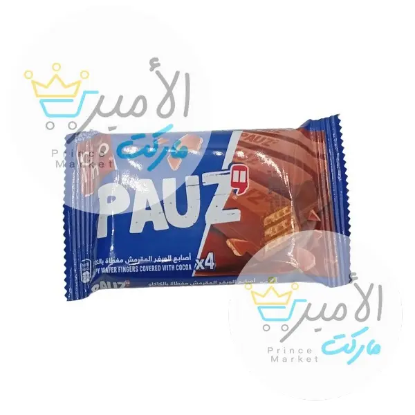 ويفر بالشوكولاتة باويز 4 اصابع 30 جم