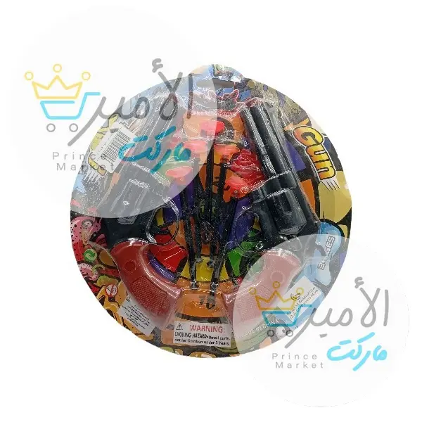 كرت 2 مسدس  شوت قن دائري