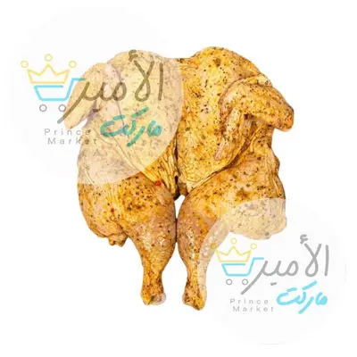 دجاجة متبلة وطنية . مصنعات