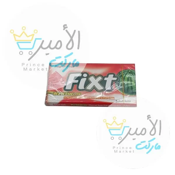 علكة بطعم البطيخ فيكست 7 طروف