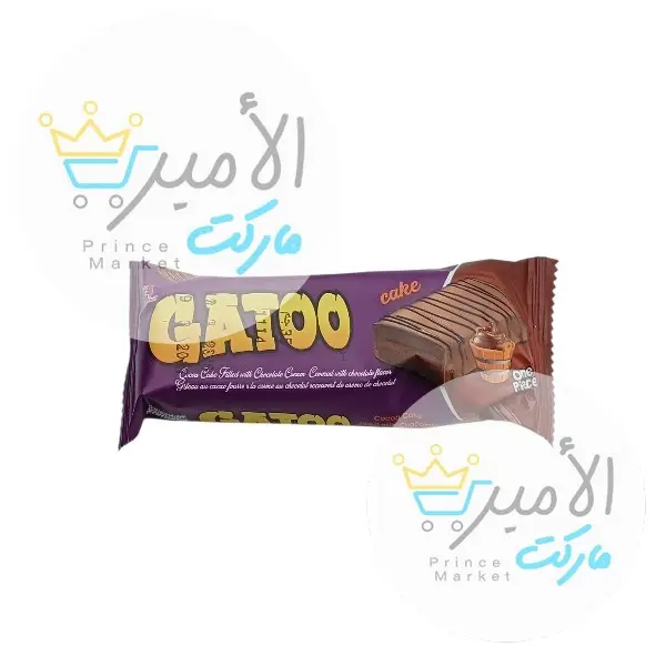 كيكة الكاكاو مغطى بكريمة الشوكولاتة جاتوو 35 جم