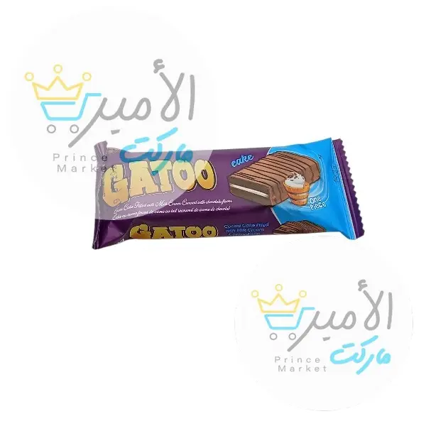 كيكة الكاكاو محشو بكريمة الحليب والشوكولاتة جاتوو 35 جم