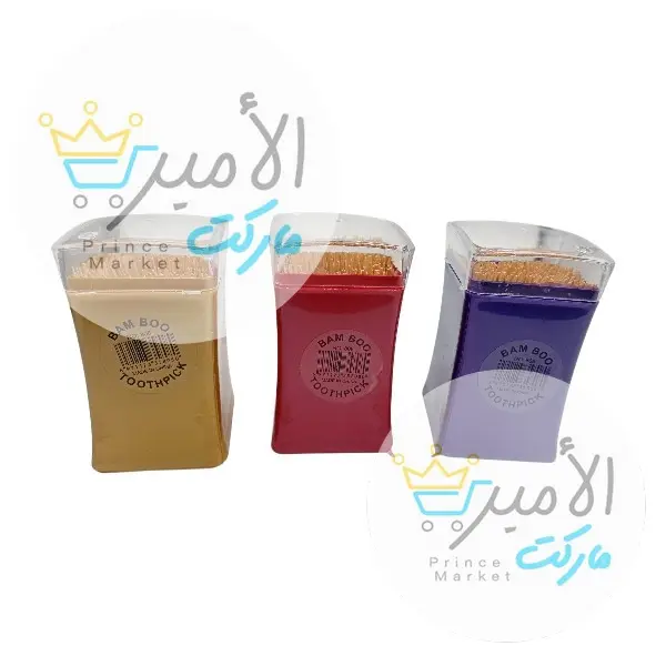 عيدان اسنان بام بوو علبة مستطيل NO:808