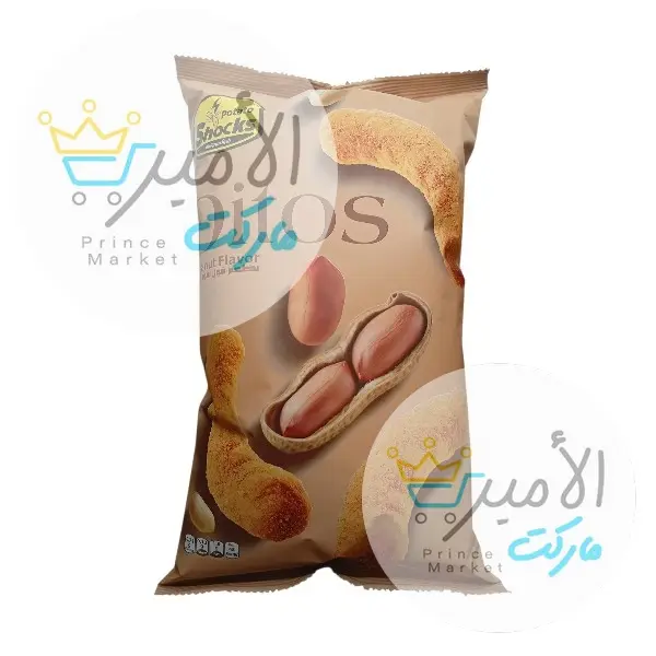 شيبس بطعم الفول السوداني شوكس ديتوس 80 جم