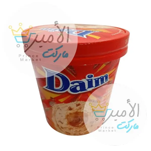 ايس كريم علبة دايم كراميل اوروبي 340 جم