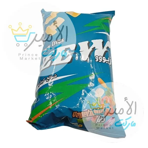 شبس زيو بنكهه خضار كيرلي 75جم