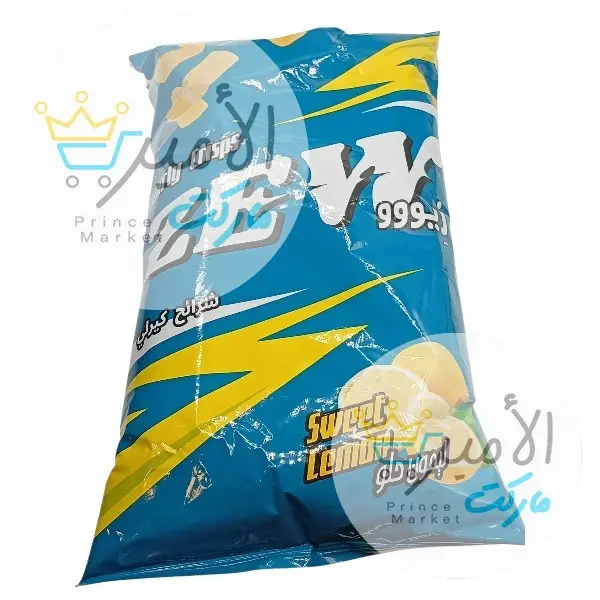 شبس زيو بنكهه ليمون  كيرلي 75جم