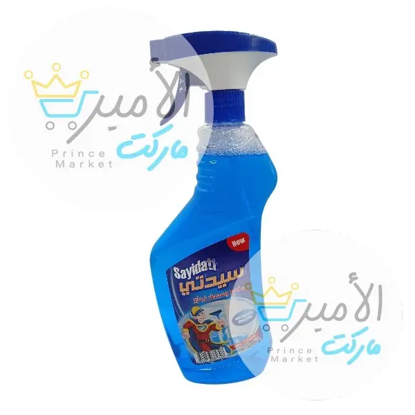 ملمع و معطر زجاج سيدتي ازرق 750 مل